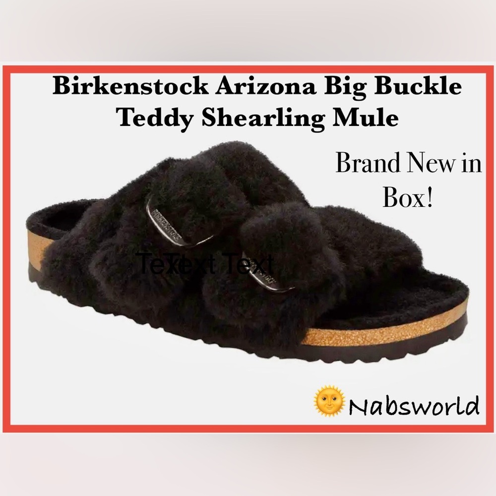 NEW & FREE: Birkenstock Arizona Big Buckle Teddy Sandal & Meixiemeile Cl…